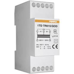 Wallair 1TDTR015/QOD15VA Klingel-Transformator 4 V, 8 V, 12 V