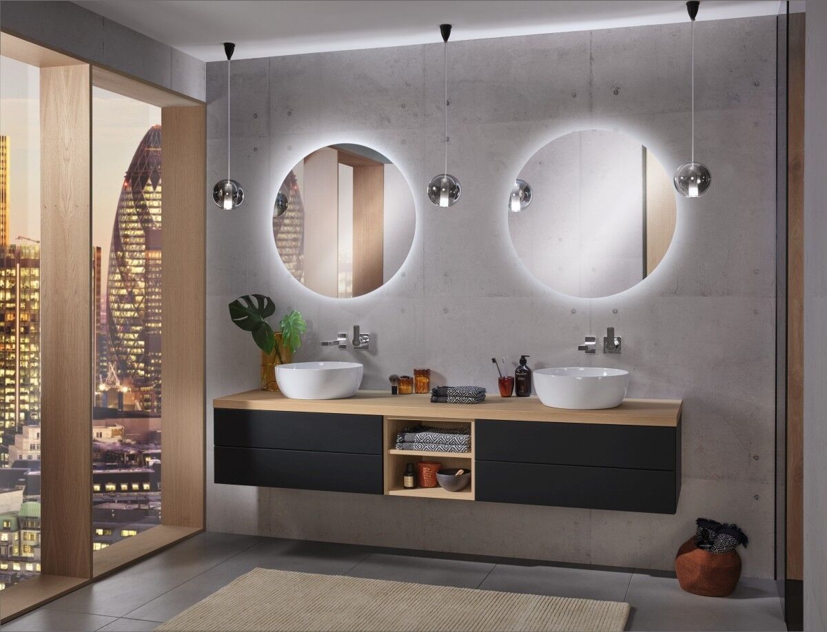 Sanipa Reflection Lichtspiegel LOLA 75 mit LED-Beleuchtung, LS0759Z LS0759Z