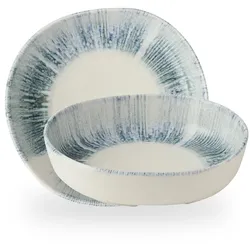 Churchill1795 Churchill Lyra Blue Organic Walled Bowl Schale 20 cm