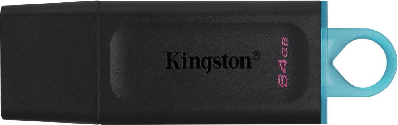 Kingston Dtx/64gb Pendrive 64 Gb Memoria Usb 3.2 Gen 1 Colore Nero - Dtx/64gb Datatraveler Exodia