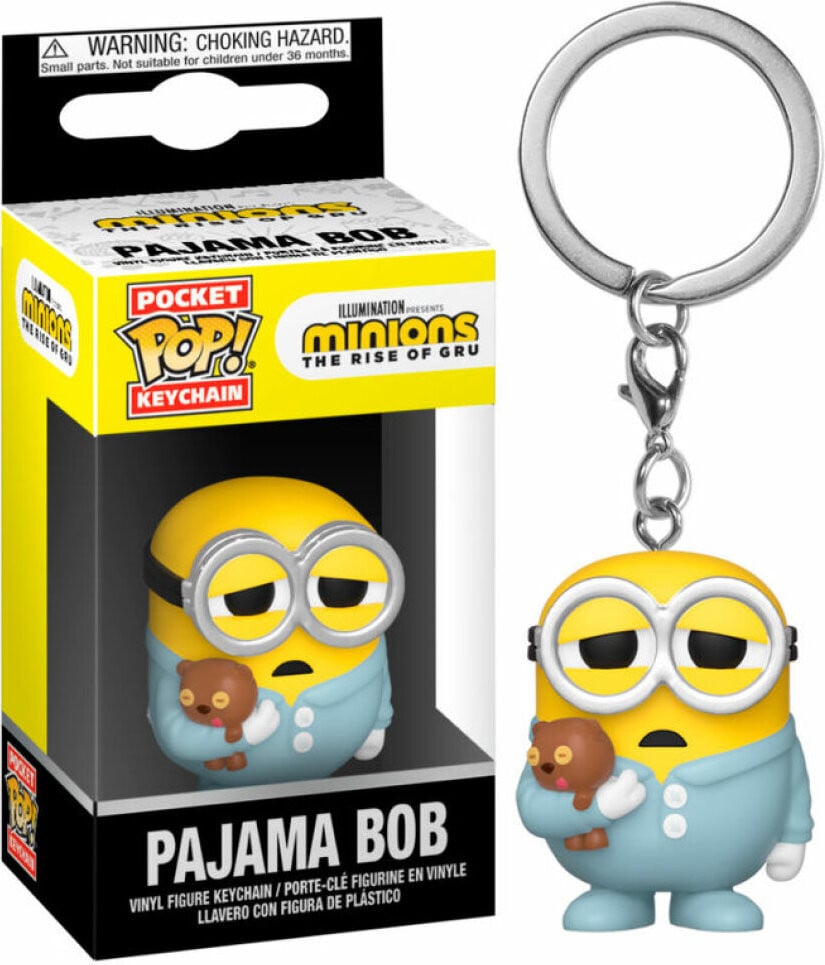 Funko Pocket POP! Sleutelhanger Minions Bob in Pyjama