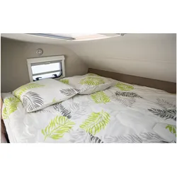 Berger Ready to go Bettdeckensystem 130/135x195/200 cm linke Ecke creme