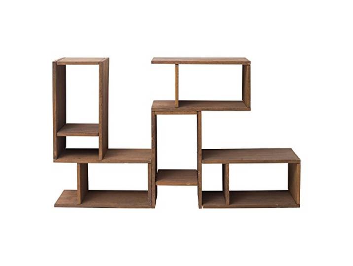 Rebecca Mobili Regal Möbel Holz braun modern Wohnzimmer Schlafzimmer Büro (Code RE4587)