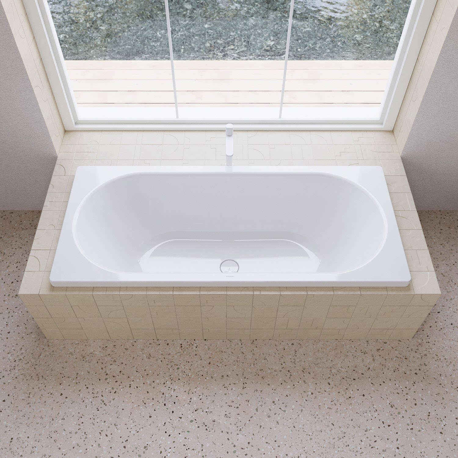 Kaldewei CENTRO DUO Mod. 133 Badewanne 180 x 80 cm, mit Grifflöcher