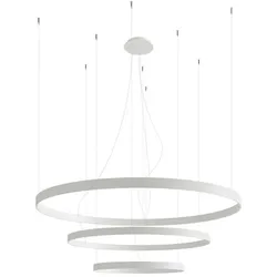 Pendellampe Deckenleuchte Wohnzimmerlampe LED Hängelampe Ring 150W 4000K D 110cm