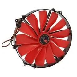 Airen FAN RedWingsGiant 250 LED RED () (250 mm), PC Lüfter, Rot, Schwarz