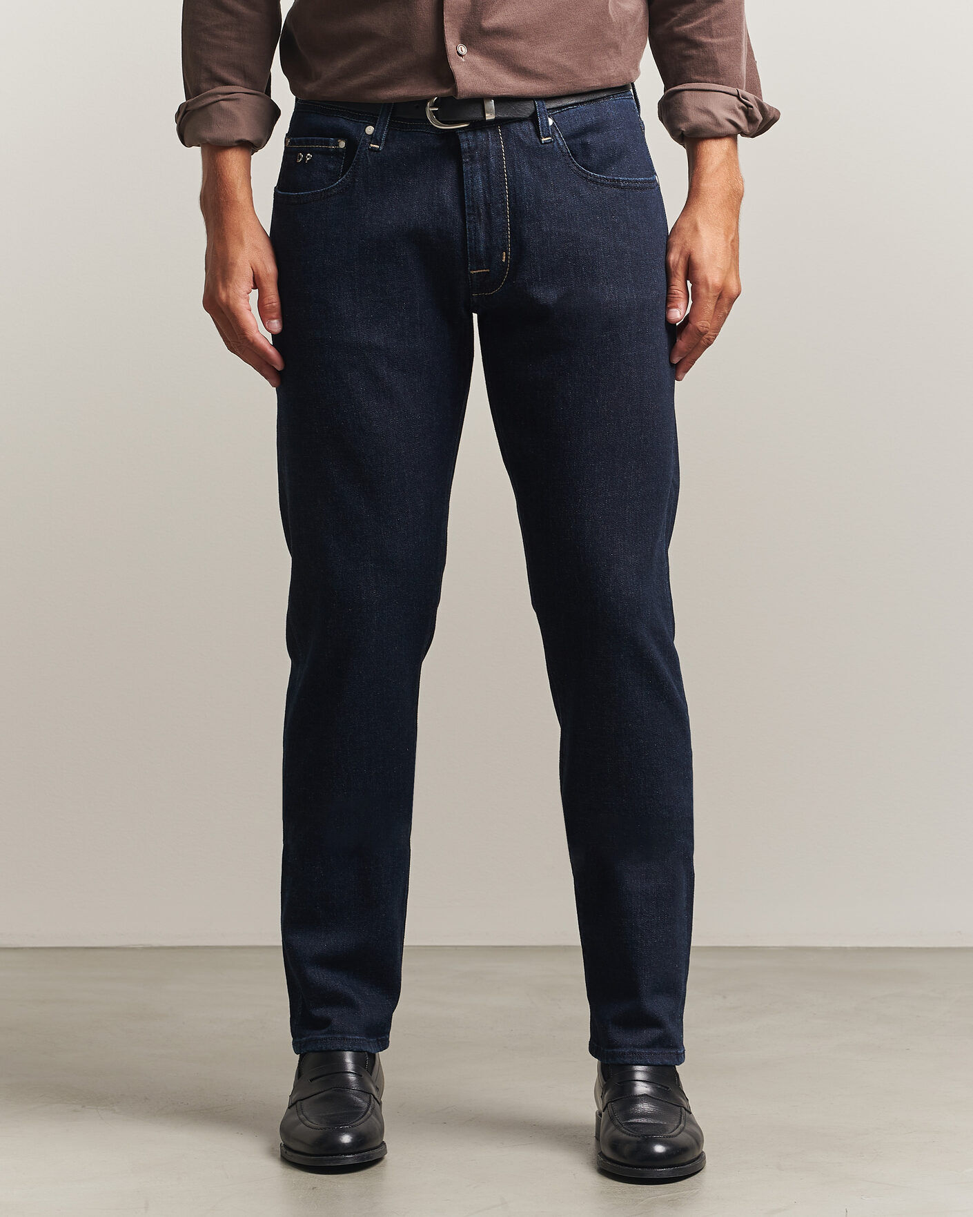Tramarossa Michelangelo Stretch Jeans Dark Blue men W33 Blå