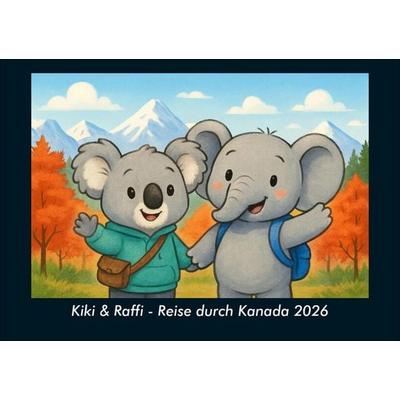 Kiki & Raffi - Reise durch Kanada 2026 Fotokalender DIN A5