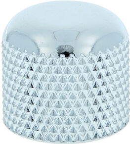 Harley Benton Parts Dome Knobs Plastic Chrom