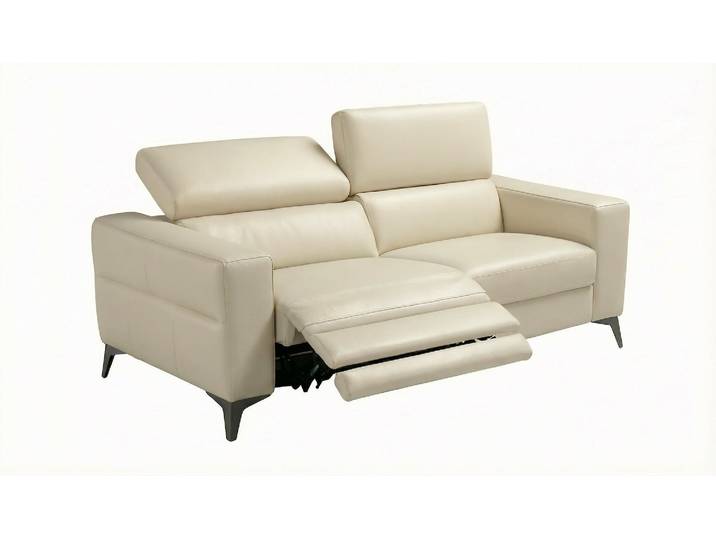 Design Couch LONATO Leder 2 Sitzer Relaxsofa Ledercouch Designer Ledersofa