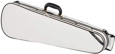 Super Light Shaped Violin Case 4/4 IV Ivory