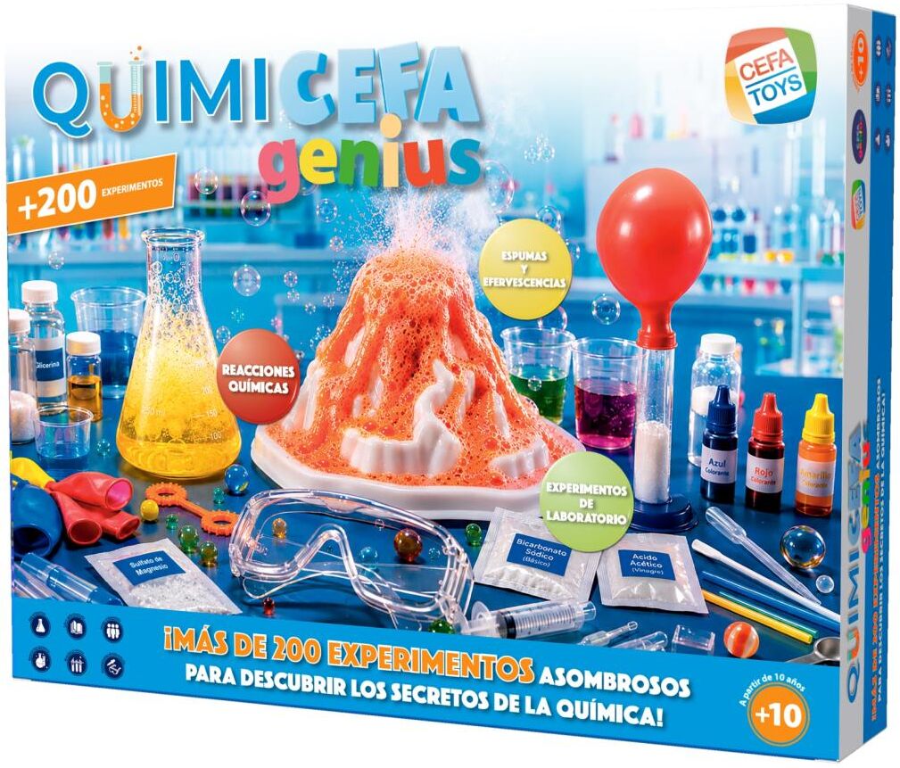 Cefa Toys Juego educativo Quimicefa Genius 200 .