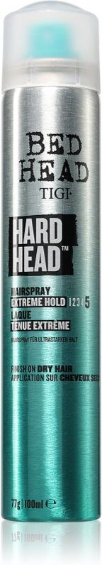 TIGI Bed Head Hard Head laque cheveux fixation extra forte 100 ml