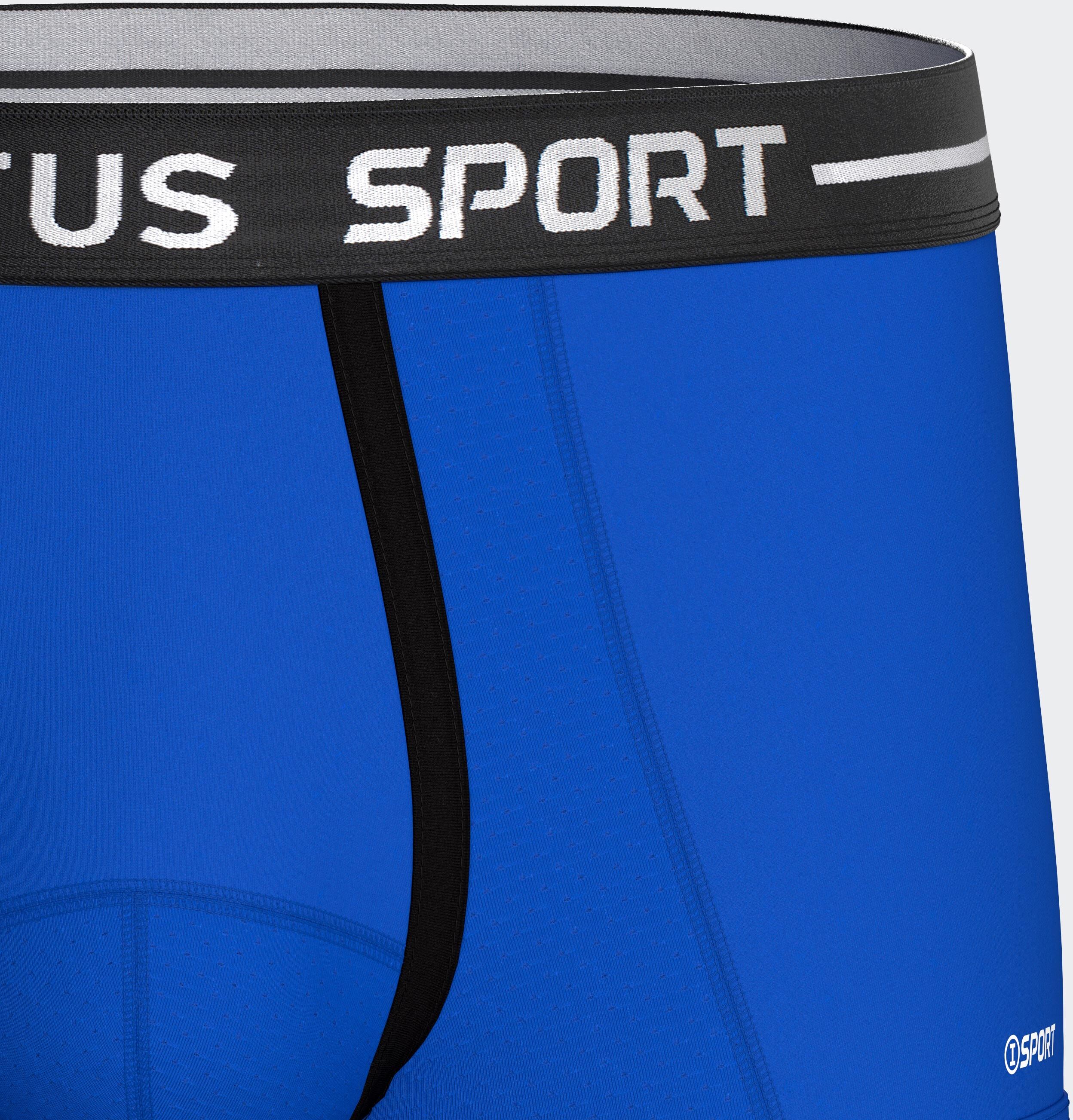 IMPETUS Boxer de homem Sport Ergonomic AZUL