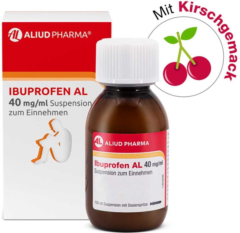 Ibuprofen AL 40 mg/ml Suspension bei Fieber und Schmerzen