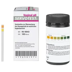 Servotest Vaginal-pH-Indikatorstreifen