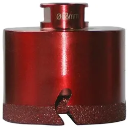DIEWE Premium Bohrkrone Granit Steinplatten Feinsteinzeug Fliesen Keramik 68mm