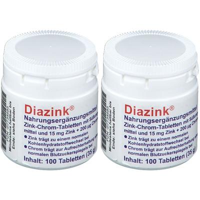 Diazink Tabletten 2x 2x100 St