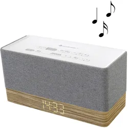 soundmaster Radiowecker UR630WE grau