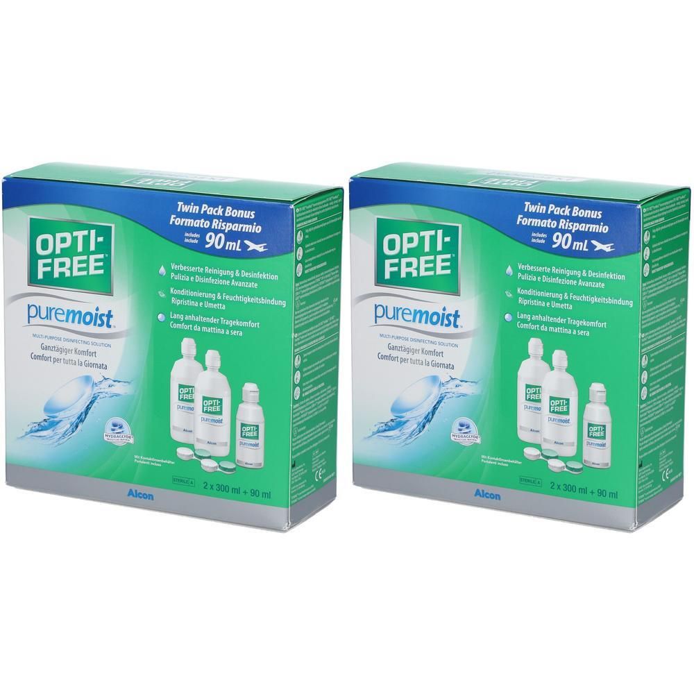 Opti-Free PureMoist Multif.-Desinf.Lsg.Value Pack 2x 2x690 ml Lösung