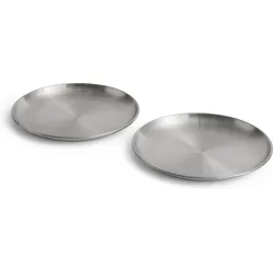 Outdoor Market Stahlteller L 26 cm, 2 St.