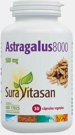 SURA VITASAN ASTRAGALUS8000 500mg 30 CAPSULAS