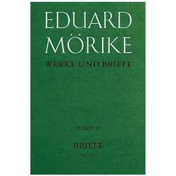 Briefe, Belletristik von Eduard Mörike