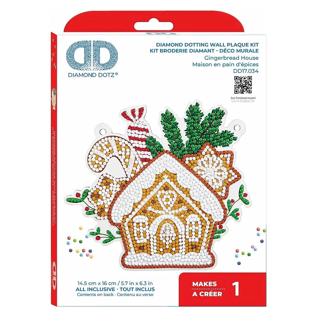 Diamond Dotz Diamond Painting Aufhänger Lebkuchenhaus (4895225944033-4895225944033)