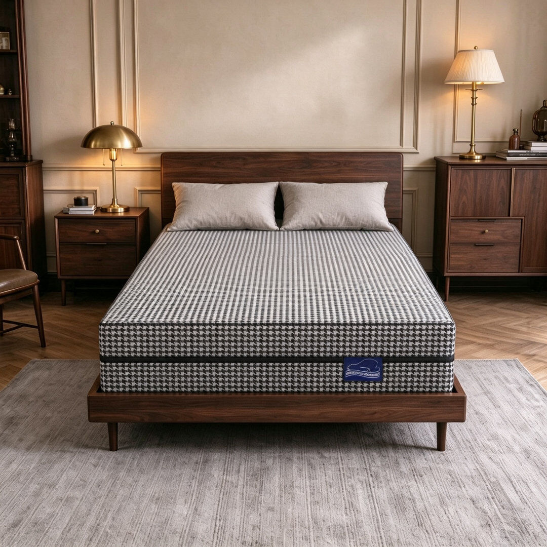 Rattrix 25cm Foam Mattress Medium Firm Mattress Two Sided Sleeping Single