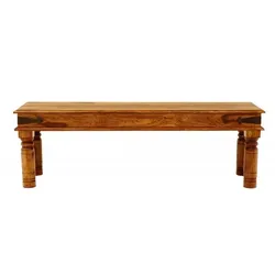 Bank Jali 140x40 aus indischem Sheesham-Holz