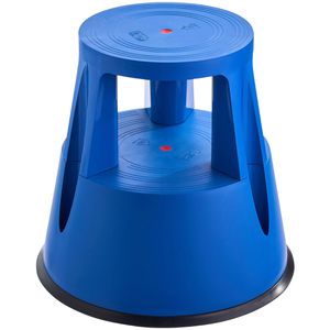 Sprintis Rollhocker THXX000003, aus Kunststoff, Höhe 42cm, Tragkraft 150kg, blau