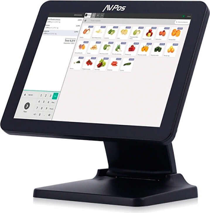 AVPos AVP-K5000B-I710-FLEX 15 inch Touchscreen Computer met Intel Core i7, 8 GB RAM, 1024 x 768 pixels