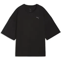 Puma, Damen, Sportshirt, HER Oversized Tee (M), Schwarz