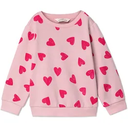 Tchibo - Kinder-Sweatshirt mit angerauter Innenseite - Baby - Gr. 74/80 - hellrosa