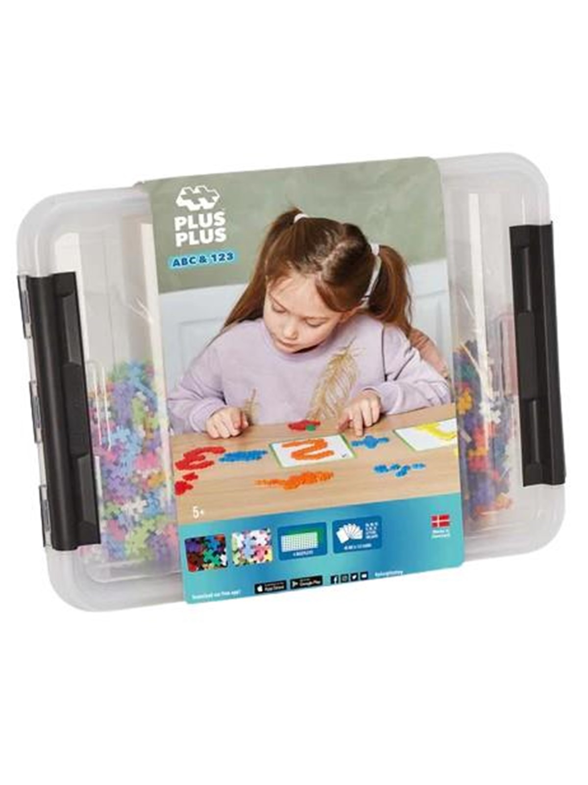 Plus-Plus - ABC & 123 Storage Box / 2000 pcs