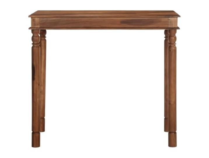 GPUTYGHN Bartisch 120x60x107 cm Massivholz Akazie Akazienholz,vintage Charme,robuste Tischplatte,küche,wohnzimmer,essbereich,feuchtes Tuch