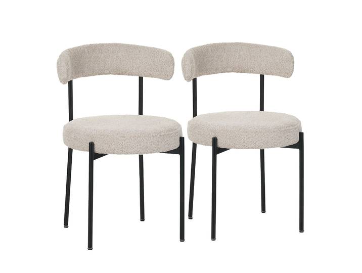 Esszimmerstuhl OVY 2er Set weiss