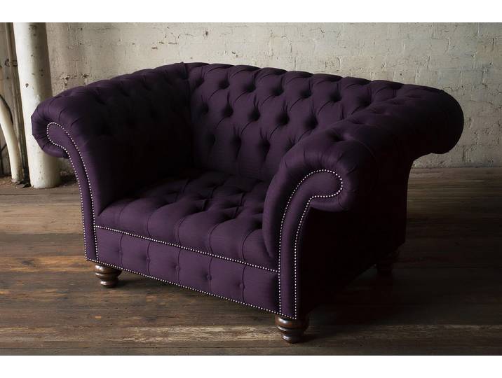Xlmoebel Chesterfield-Sessel Fernsehsessel im Chesterfield-Design mit bequemer Polsterung (Chesterfield Sessel - 374), Hergestellt in Europa