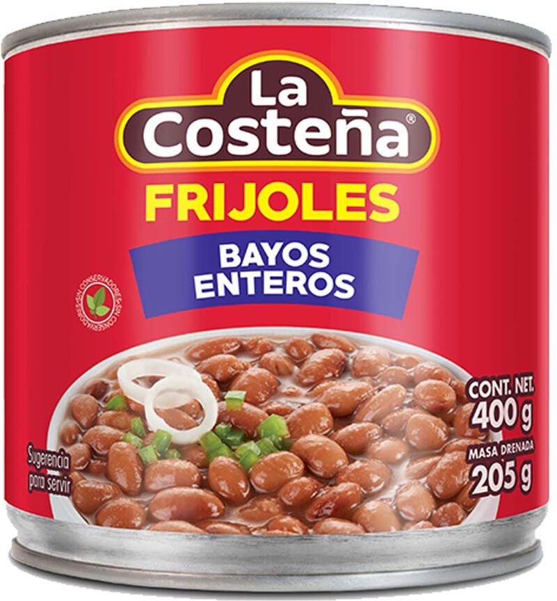 La Costena Bayos Whole Beans 400g