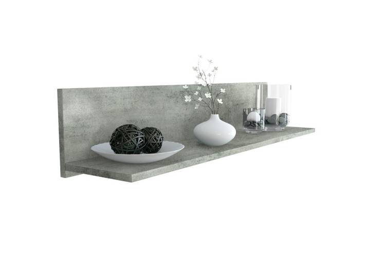 WANDREGAL Skadu Beton Dunkel Optik