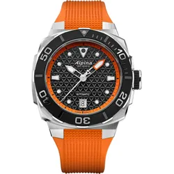 Alpina Seastrong Collection Diver Extreme Automatic AL-525BO3VE6 - schwarz,orange - 39 x 40.40 mm