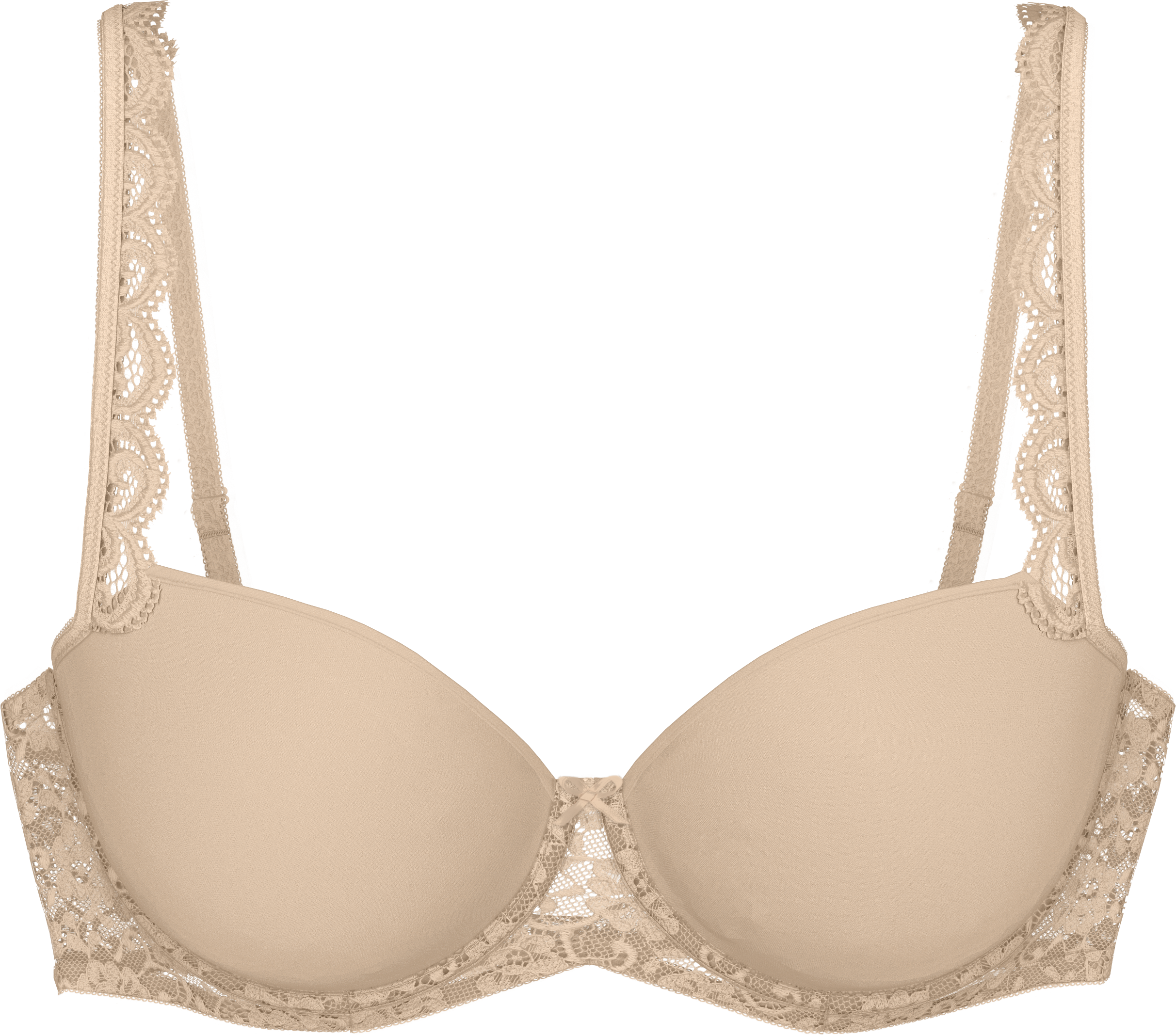 Triumph "Amourette WP" Stretch-Spitze, glatte Cups, atmungsaktiv, leicht, feminin porcelain mousse 70, Cup C