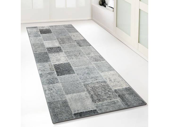 Tapis Ornement Vintage Oriental Anthrazit 80 x 600 cm