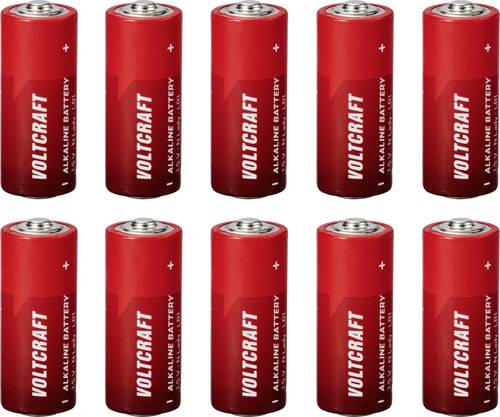 VOLTCRAFT VC-16108100 Lady (N)-Batterie Alkali-Mangan 880 mAh 1.5V 10St.