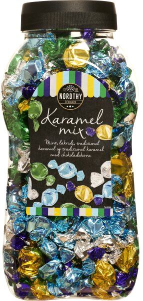 Nordthy Karamel Mix 4 Varianter, 1,5 Kg
