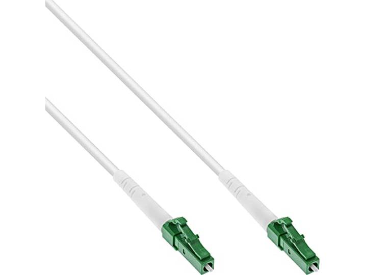 InLine® LWL Simplex kabel, FTTH, LC/APC 8° naar LC/APC 8°, 9/125µm, OS2, 10m