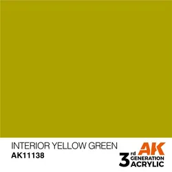 AK 3GEN Interior Yellow Green 17ml