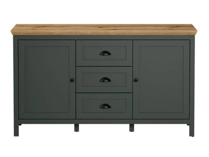 Sideboard Stanton Tannengrün Dekor
