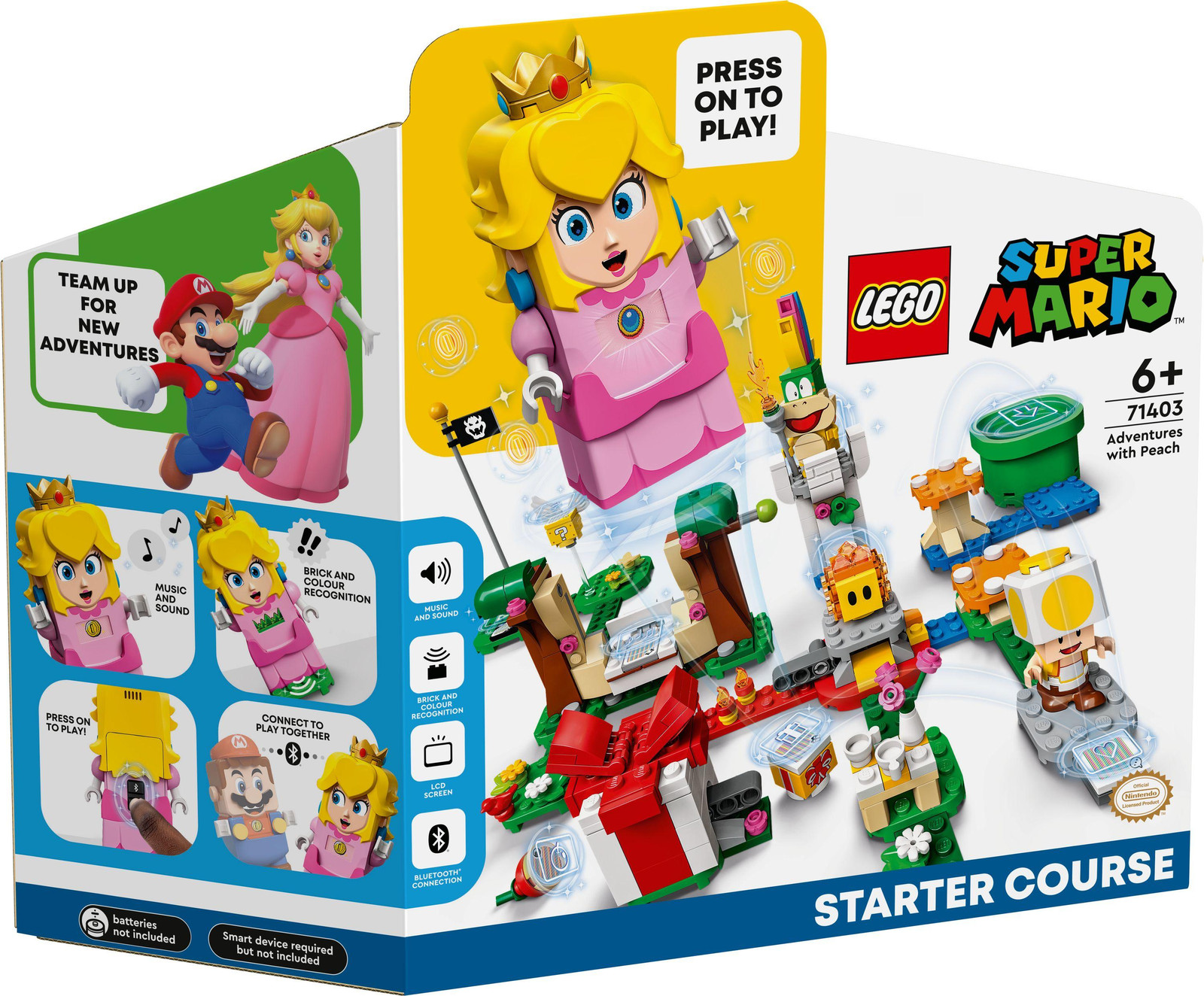 LEGO Super Mario 71403 Avontuur met Peach