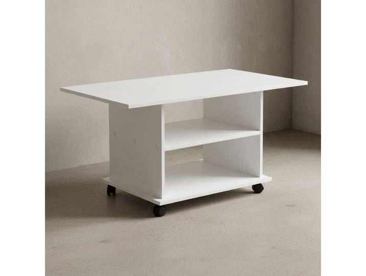 KADIMA DESIGN Couchtisch Kaffeetisch SEGRE - Stilvoll & geräumig, mobil & langlebig